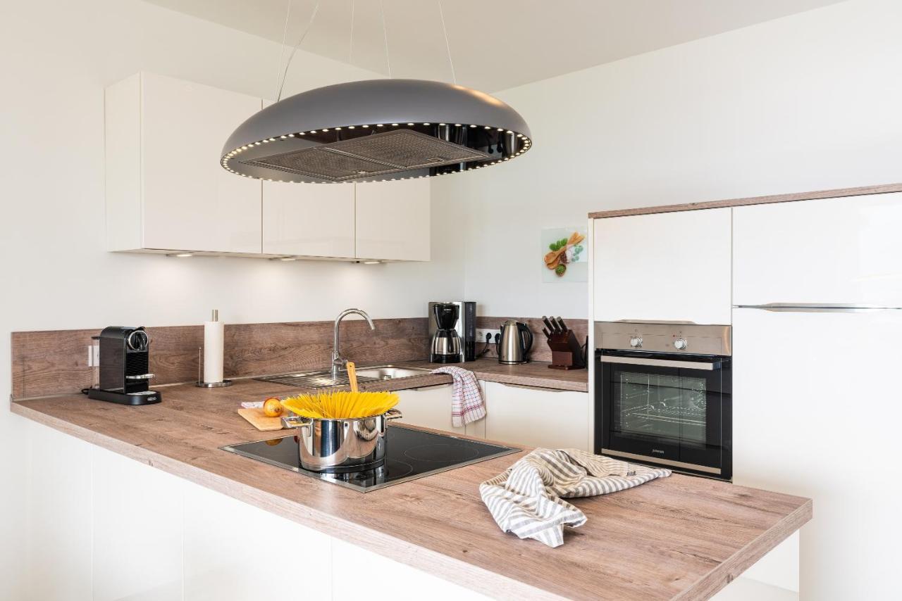 Appartement "Wolkenschiff" - Oase Am Haff Garz  Bagian luar foto
